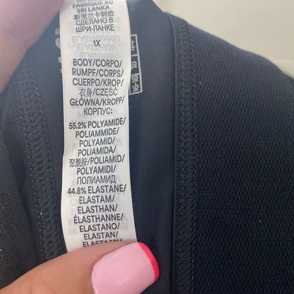 NWT- Savage X FENTY - PEAK PERFORMANCE LOW-IMPACT X MESH SPORTS BRA- Size 1X - Picture 14 of 14